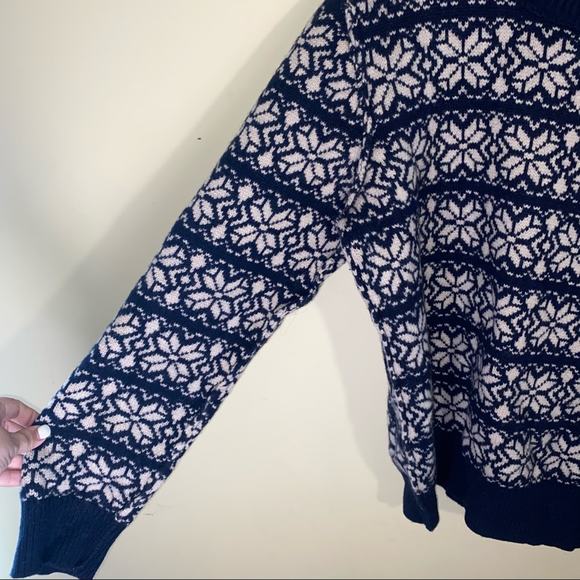 VNTG wool patterned crewneck sweater - Picture 2 of 6